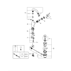 Смеситель для раковины GROHE Essence с донным клапаном, M-size, хром (23462001)