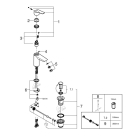 Смеситель для раковины GROHE Eurosmart, S-size, хром (32926003)