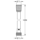 Душевой шланг GROHE Relexaflex 1250 мм, хром (28150002)