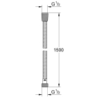 Душевой шланг GROHE Relexaflex Metal 1500 мм, хром (28105001)