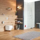 Унитаз подвесной компактный GROHE Euro Ceramic, альпин-белый (39206000)
