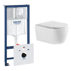 Комплект инсталляции GROHE 38775001 с унитазом Aquatek ЕВРОПА New и сиденьем с микролифтом (NW0187)