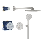 Душевая система GROHE Grohtherm SmartControl с термостатом для душа, суперсталь (34863DC0)