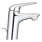 Смеситель для раковины GROHE Wave с донным клапаном, S-Size, хром (32284001)