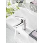 Смеситель для раковины GROHE Wave с донным клапаном, S-Size, хром (32284001)