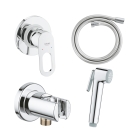 Комплект для гигиенического душа GROHE BauLoop скрытого монтажа, хром (125078)