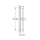 Душевая штанга GROHE Tempesta, 900 мм, хром (27524001)