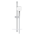 Душевой гарнитур GROHE Tempesta Cube 110 2jet со штангой 60 см и полочкой, хром (27928003)