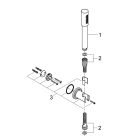 Душевой набор GROHE Sena, 1 режим, хром (28348000)