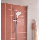 Душевой гарнитур GROHE Tempesta Cube 110 с мыльницей, 3 режима струи, душевая штанга 600 мм, 7,4 л/мин, хром (27576003)