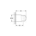 Набор для гигиенического душа GROHE Tempesta-F Trigger Spray 30, 1000 мм, белая луна (26355IL0)