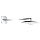 Верхний душ GROHE Rainshower SmartControl 360x220, 2 режима, 450 мм, белая луна (26254LS0)