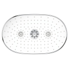 Верхний душ GROHE Rainshower SmartControl 360x220, 2 режима, 450 мм, белая луна (26254LS0)
