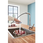 Мойка GROHE K700 60-S 55/45 1.0, нержавеющая сталь (31726SD0)