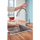 Мойка GROHE K700 60-S 55/45 1.0, нержавеющая сталь (31726SD0)