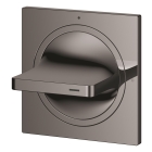 Внешняя часть вентиля GROHE Allure, темный графит глянец (19334A01)