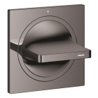 Внешняя часть вентиля GROHE Allure, темный графит глянец (19334A01)