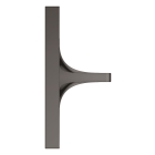 Внешняя часть переключателя потоков GROHE Allure на 3 положения, темный графит глянец (19590A01)