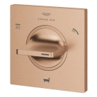 Внешняя часть переключателя потоков GROHE Allure на 3 положения, теплый закат матовый (19590DL1)
