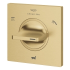 Внешняя часть переключателя потоков GROHE Allure на 3 положения, холодный рассвет матовый (19590GN1)