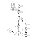 Смеситель для раковины GROHE Eurosmart Cosmopolitan, M-size, хром (23325000)