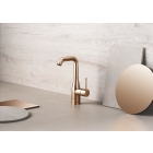 Смеситель для раковины GROHE Essence с донным клапаном, L-size, теплый закат глянец (24174DA1)