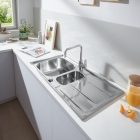 Смеситель для кухни GROHE Eurodisc Cosmopolitan, хром (32259003)