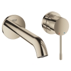 Внешняя часть смесителя для раковины GROHE Essence скрытого монтажа, на 2 отверстия, M-Size, никель глянец (29192BE1)