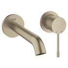 Внешняя часть смесителя для раковины GROHE Essence скрытого монтажа, на 2 отверстия, M-Size, никель матовый (29192EN1)