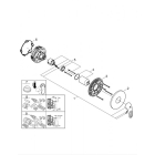 Внешняя часть смесителя для душа GROHE Eurostyle скрытого монтажа, белая луна (24046LS3)