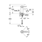 Готовый комплект для ванной комнаты GROHE Tempesta (NB0009)