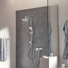 Душевая система GROHE New Tempesta 200 со смесителем для душа, хром (124410)