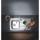 Мойка и смеситель для мойки, GROHE K400, (31570SD0)