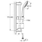Готовый комплект для ванной комнаты GROHE Eurostyle new, белая луна (NB0019)