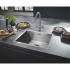 Мойка GROHE K700 60-S 55/45 1.0, нержавеющая сталь (31726SD0)