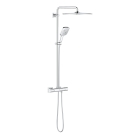 Душевая система GROHE Rainshower SmartActive 310 Cube с термостатом для душа, хром (26649000)
