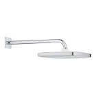 Верхний душ GROHE Tempesta Cube 250, 9,5 л/мин, 1 режим, 380 мм, хром/белый (26687000)