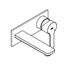 Внешняя часть смесителя для раковины GROHE Lineare, M-Size, хром (19409001)