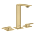Смеситель для раковины GROHE Allure на 3 отверстия, с донным клапаном, M-Size, холодный рассвет матовый (20188GN1)