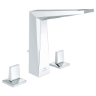 Смеситель для раковины GROHE Allure Brilliant на 3 отверстия, с донным клапаном, M-Size, хром (20627000)