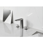 Смеситель для раковины GROHE Allure Brilliant на 3 отверстия, с донным клапаном, M-Size, хром (20627000)