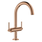 Смеситель для раковины GROHE Atrio двухвентильный, теплый закат глянец (21022DA3)