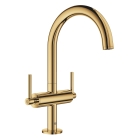 Смеситель для раковины GROHE Atrio двухвентильный, холодный рассвет глянец (21022GL3)