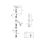 Смеситель для раковины GROHE Eurosmart, S-size, хром (32154003)