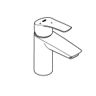 Смеситель для раковины GROHE Eurosmart, S-size, хром (23924003)