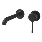 Внешняя часть смесителя для раковины GROHE Essence скрытого монтажа, на 2 отверстия, M-Size, фантомный черный (29192KF1)