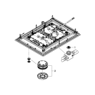 Потолочный душ с 6+ режимами струи и с подсветкой, GROHE Rainshower F-Series 40, хром, (26373001)