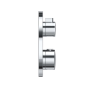 Внешняя часть термостата для душа GROHE Grohtherm на 2 потребителя, круглая, хром (24076000)