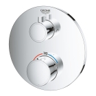 Внешняя часть термостата для ванны GROHE Grohtherm на 2 потребителя, хром (24077000)