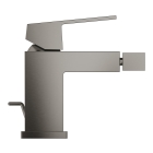 Смеситель для биде GROHE Eurocube с донным клапаном, темный графит матовый (23138AL0)